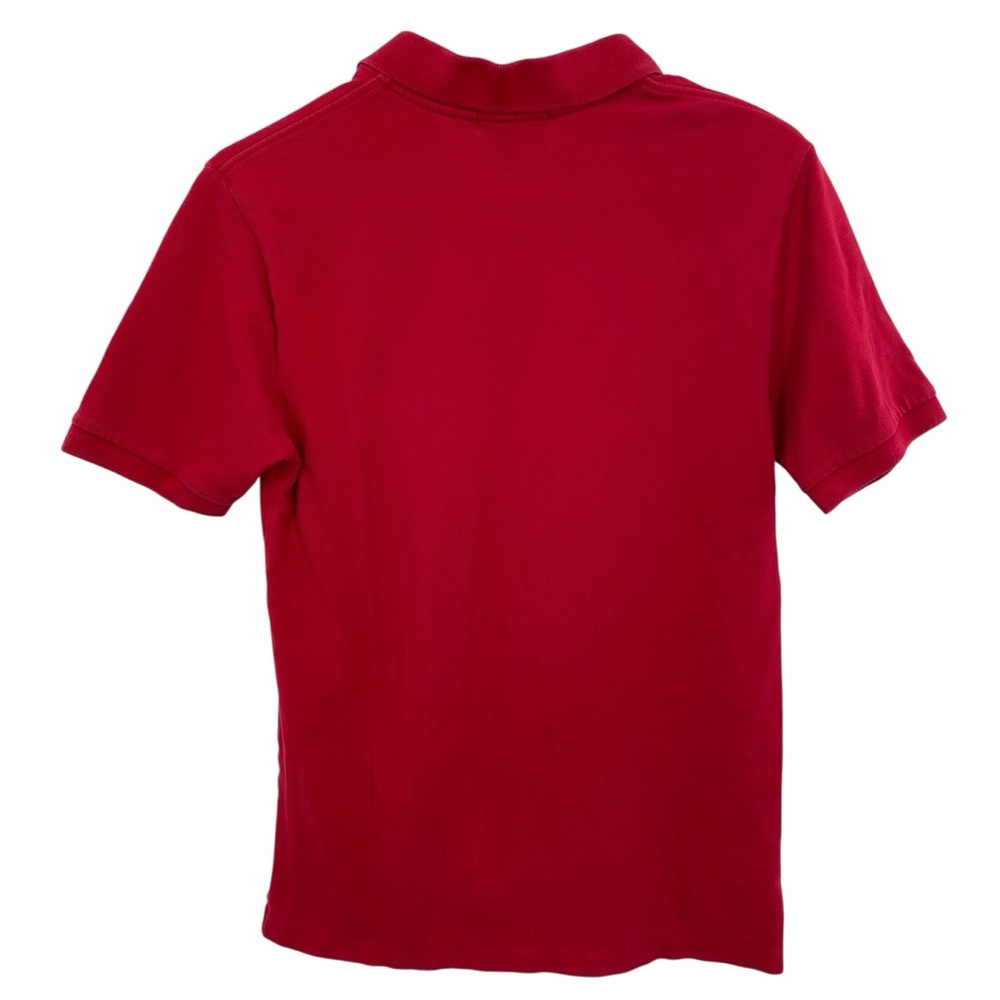 Polo Ralph Lauren Boys Red Short Sleeve Logo Embroidery Polo Shirt - Picture 3 of 3